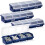 4 Pcs Screw Organizers and Storage Bins with Locks Plastic Hardware Organizer Box with Compartment Bolt Organizer 1