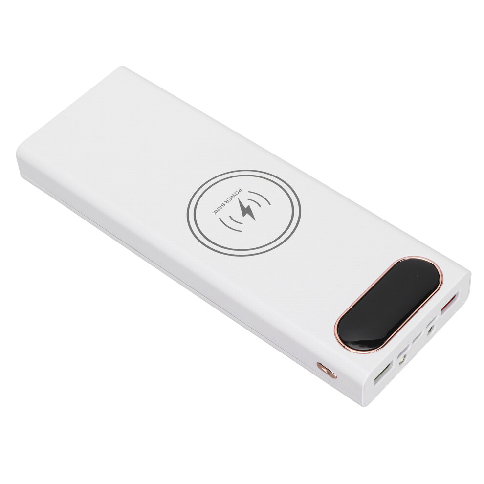 L10 10X18650 Diy Power Bank 22.5W Fast Wireless Charger White 8431376365615