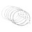 IRIN E139 Electric Guitar String Set 6Pcs Rustproof Guitar Strings 1