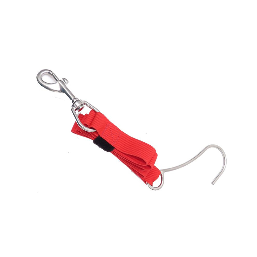 Diving Drift Hook Single Hook For Underwater Photography Dive Safety Accessory Red 6031478645855
