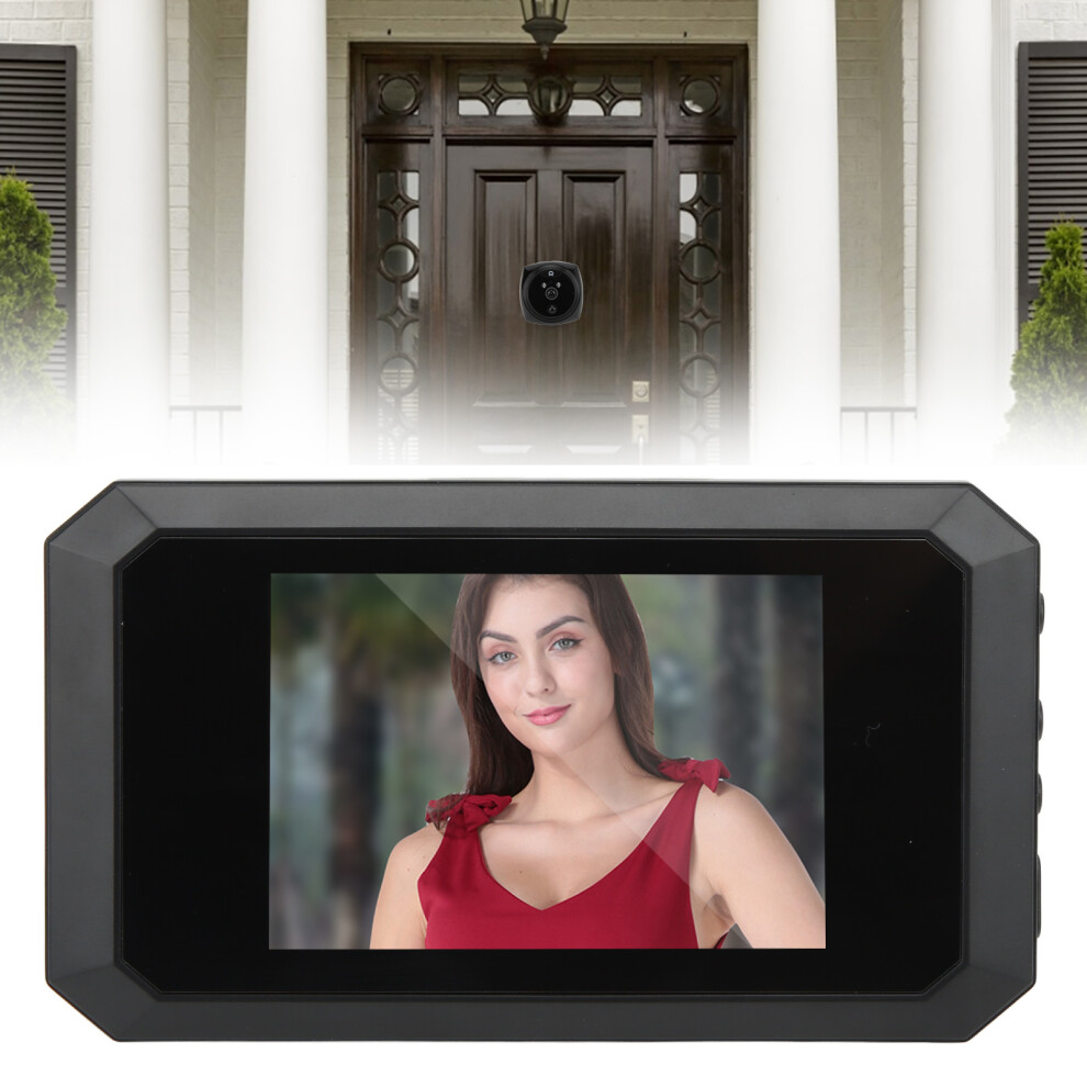 3.97In Digital Door Viewer Camera 1080P Night Vision Motion Detection 8701376367248