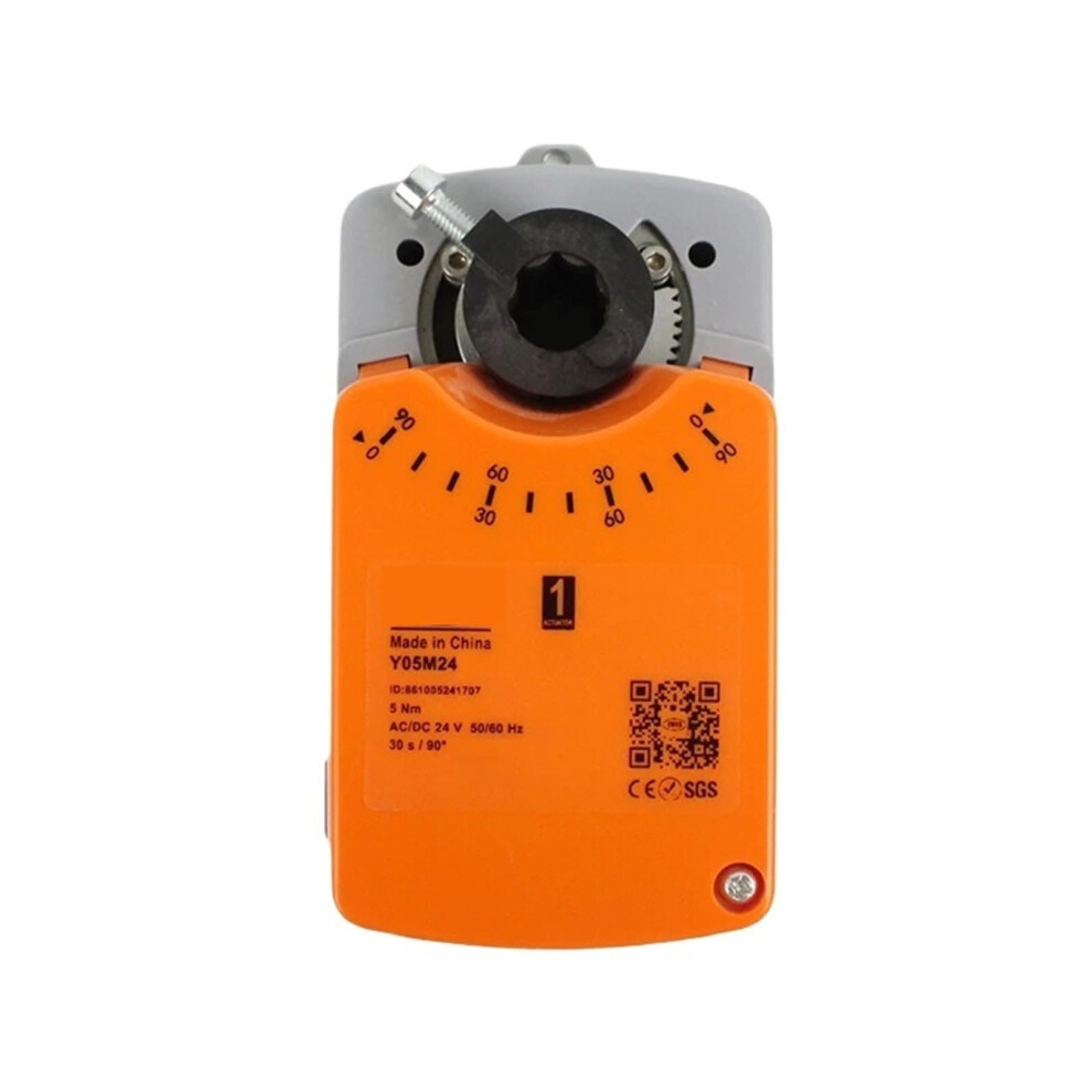 5Nm Damper Actuator Hvac Ventilation Motor Ac/Dc 24V Ac100240v Precise Airflow Control 9382693382931