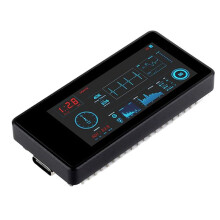 Écran D'Affichage AMOLED ESP32 S3 1,91 Pouces avec WIFI/BTL PSRAM pour  LVGL avec Port /Capteur 6 Axes QMI8658C, A