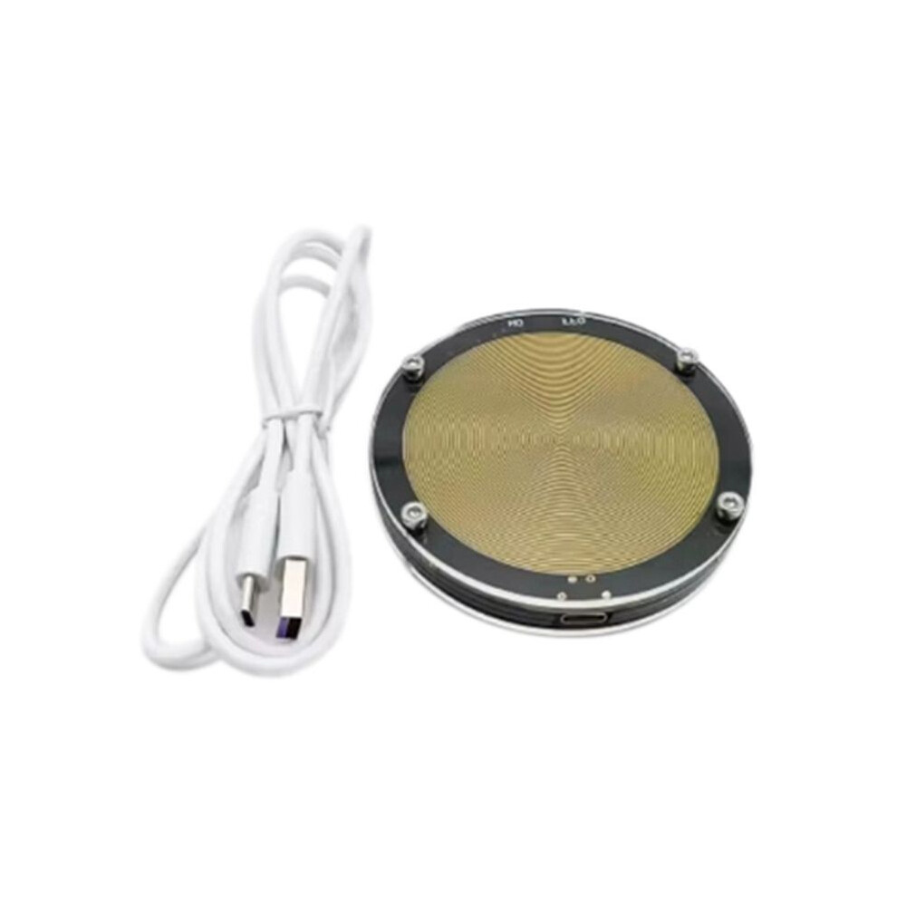 7.83Hz Schumann Resonance Ultra-Low Frequency Pulse Wave Generator Built-In Battery Audio Resonator Gold 6031741959870