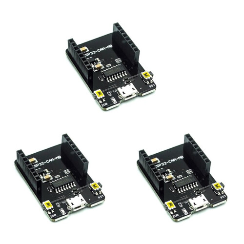 3X Placa de Desarrollo ESP32-CAM Placa Base ESP32-CAM Ideal para Proyectos de IoT