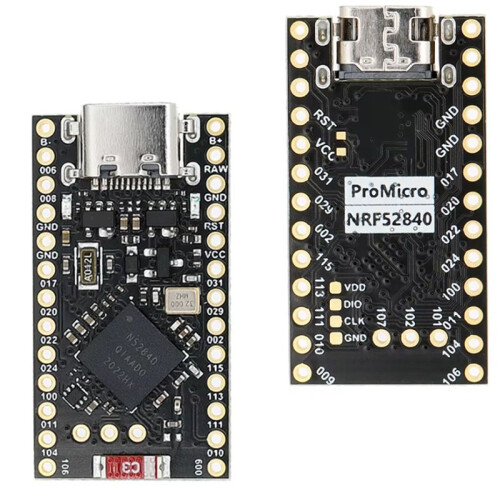 4X NRF52840 Development Board Compatible with Nice  V2.0  Charging Management ProMicro NRF52840 1
