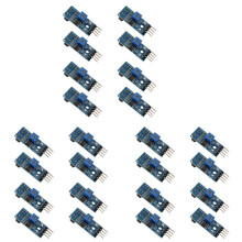 24 Stuks TCRT5000 Infrarood Reflecterende Sensor IR Foto-Elektrische Schakelaar Barrièrelijn Spoormodule voor   Car Robot