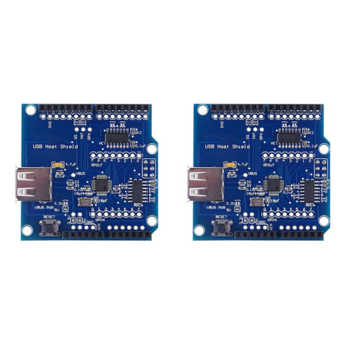 2X USB Host Shield 2.0 pour , pour un  A DK, Compatible avec pour Android A DK DIY Electronic Module Board