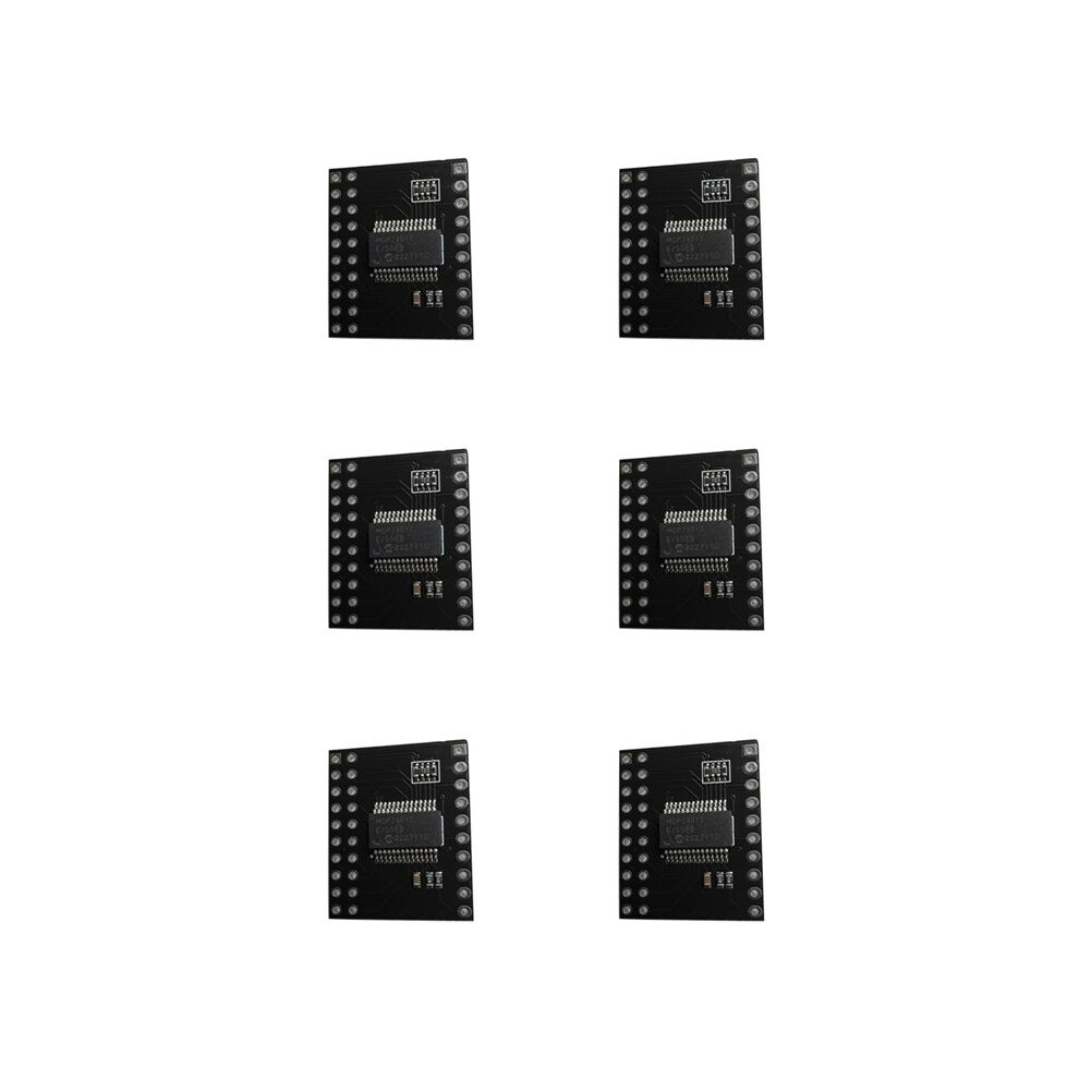 6Pcs Mcp23017 Serial Interface Module Iic I2c Spi Bidirectional 16-Bit I/O Expander Pins Serial Interface Module 6031160466713
