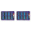 2X 0.1Ω-9.9999999MΩ 0.1% 0.25W 25PPM Programmable Resistor Board Resistance Tolerance 0.1% High Precision 8-Segment 1
