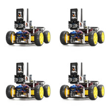 4X Kit di Sviluppo Kit Robot per  e Programmazione Keil 5 Combinazione di ESP32 CAM con Elettronica STM32 Kit Robotico