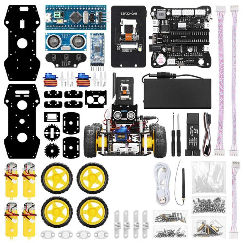 4X Development Kit Robot Kit for  & Keil 5 Programming Combining ESP32 CAM with STM32 Electronics Robotic Kit 2