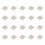 100pcs Wirewound Ceramic Cement Resistor 5 Ohm 10W Watt 5% 1