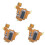 3X SI4732 Chip and Crystal Oscillator Component Modification Module V2 FPC Version for Quansheng UV-K5 1