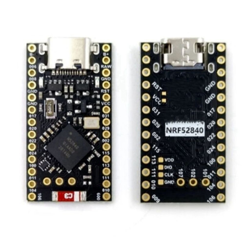 2X NRF52840 Development Board Supermini Compatible for Nice  V2.0  Charging Management 2