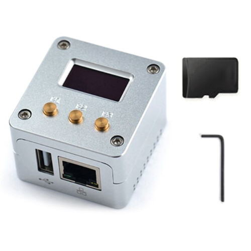 2X NanoPi NEO+OLED Display+Metal Case Kit Open Source H3 Development Board 512MB DDR3 RAM Ubuntu Openwrt Armbian 2