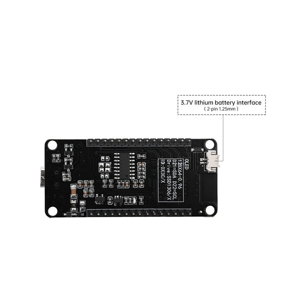 ESP32 ESP-WROOM-32D WIFI Development Board CH340 with 0.96 OLED Screen ...