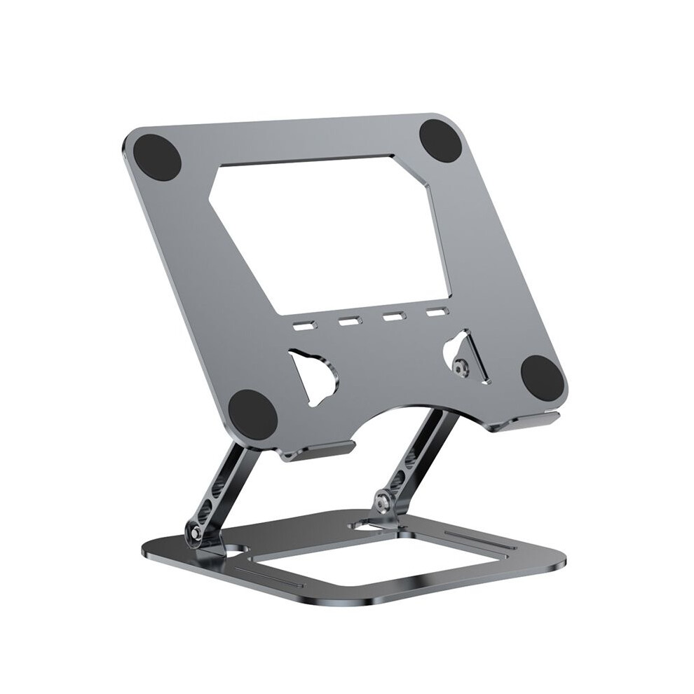 Alloy Steel Laptop Stand Foldable Lift Laptop Cooling Base Ergonomics And Handy Design Computer Accessories Light/Grey 6032447376794