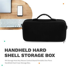 Protective Hard Case for 2024   M4 and Accessories Suitable for  Keyboard  Mouse Black