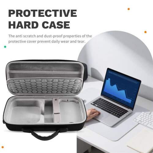 Protective Hard Case for 2024   M4 and Accessories Suitable for  Keyboard  Mouse Black 2