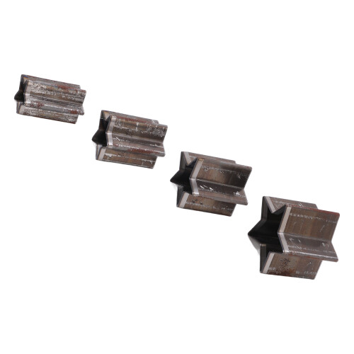 Handicrafts 4 Set Pentagram Leather Cutting Mold - Includes Storage 2