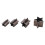 Handicrafts 4 Set Pentagram Leather Cutting Mold - Includes Storage 11