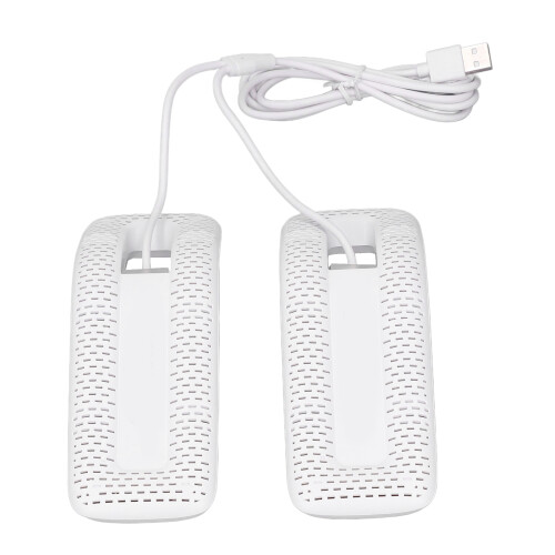 Portable USB Shoe Dryer & Deodorizer, 200g, White