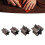 Handicrafts 4 Set Pentagram Leather Cutting Mold - Includes Storage 14