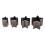 Handicrafts 4 Set Pentagram Leather Cutting Mold - Includes Storage 2