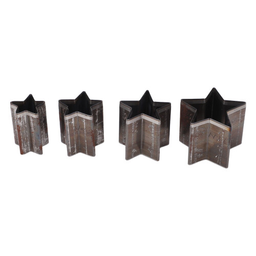 Handicrafts 4 Set Pentagram Leather Cutting Mold - Includes Storage 1