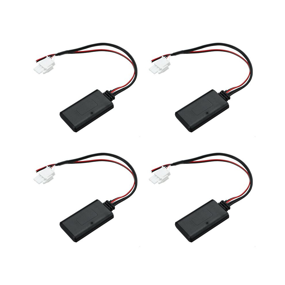 4X Module Radio Stereo Aux Music Cable Adaptor For Gl1800 Goldwing Black 4711042933084