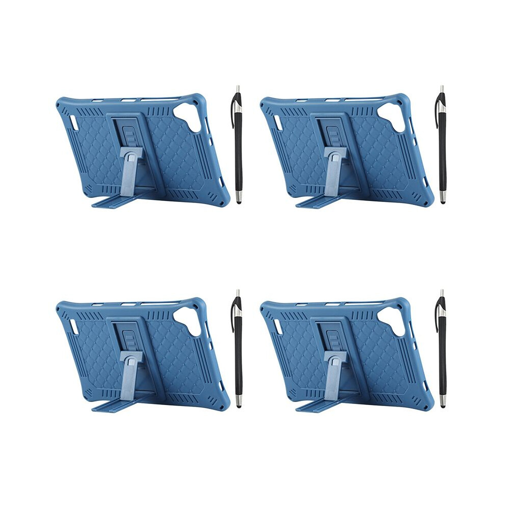 4X Tablet Case For Teclast P80 P80x P80h 8 Inch Tablet Anti-Drop Silicone Case Tablet Stand With Capacitive Pen() 6032645621658