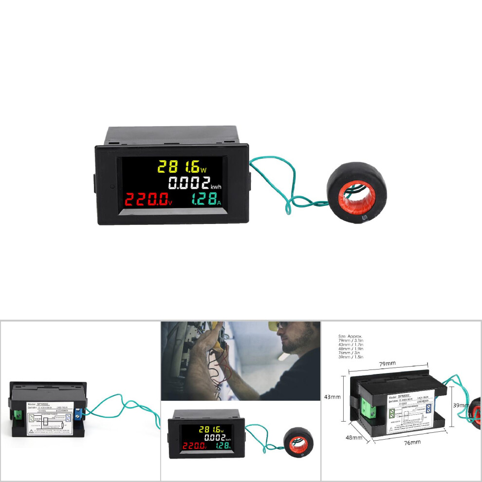 AC LED Power Monitor Hohe Genauigkeit
