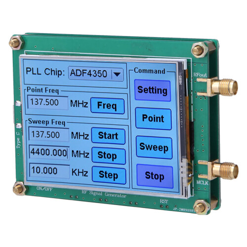 Signalgenerator Voll-Touchscreen HF-Sweep-Frequenz 2