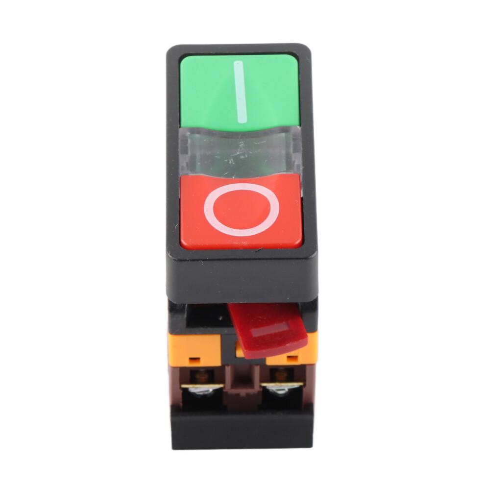 AS‑22N Doppeldruckschalter mit LED-Licht, kein NC,