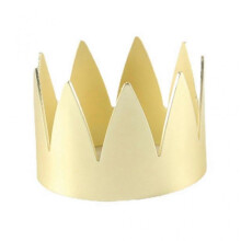 6pcs Metal Crown Napkin Rings Napkin Buckles Holder Serviette Rings for Wedding
