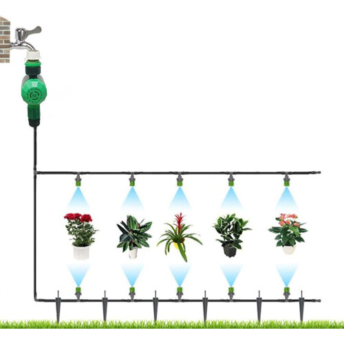Garden Hose Timer Mechanical Outdoor Sprinkler Timer 120Min Adjustable Watering Control 1
