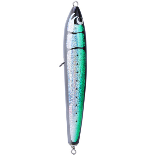 Δόλωμα Topwater Premium για ψάρεμα, Τεχνική Walk The Dog με ρεαλιστικά τρισδιάστατα μάτια και 2
