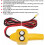 Push Button Wired Controller for 12V Electric Winches, Compatible with 1500lb to 5000lb Capacity, Includes Wire 4