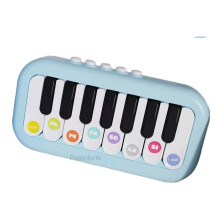 (Teclado eletrônico de bolso azul) Bolso Mini Piano Pequeno Padrão