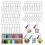 Round/Square/Heart Shape Sublimation Blank Keychains DIY Blank Keychain 3