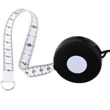 Dual Sided Body Measuring Tape 205cm Soft Retractable InchCm Scale for Sewing and Tailoring