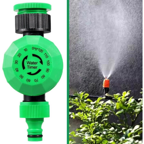 Garden Watering Timer with Automatic Drip Irrigation Control, 2Hour Mechanical System for Agriculture 1