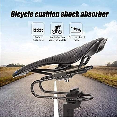 Solid Shock Absorbent Saddle Spring, Bike Saddle Suspension Device, Compatible With Mountain And Road Bikes, Durable 2