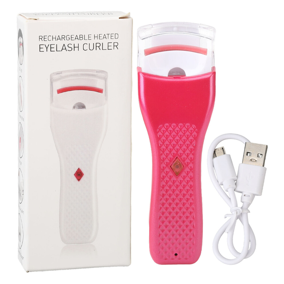 Electric Lash Curler Heated Eyelash Curlers Safe And Gentle Long Lasting Curling With Uniform Heat Distribution Painless Safety Design For Eyelash