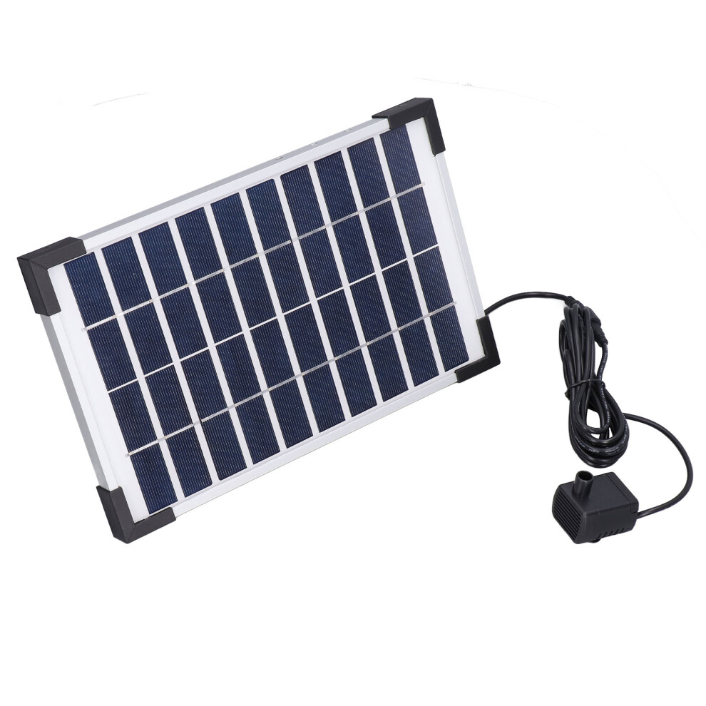 10V 5W Solar Fountain Kit, 27.5X17.5cm, 200Cm Lift 4921376375294
