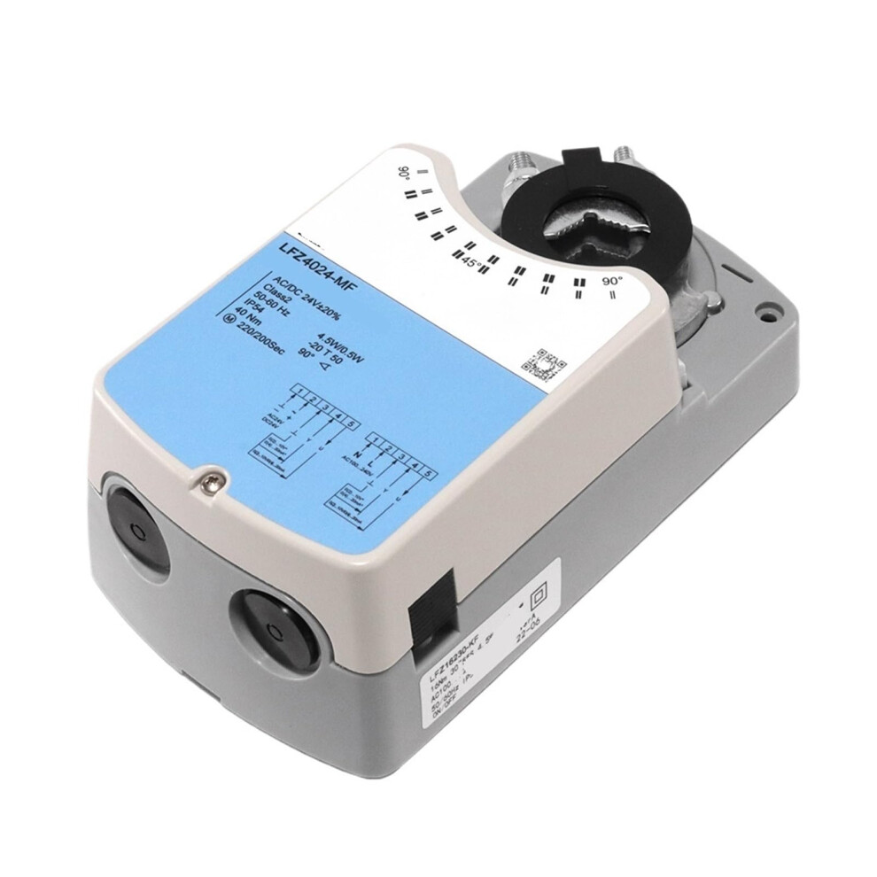 Electric Damper Actuator Fast Airflow Control Direct Drive Hvac Zone Damper Motor 9347817618204