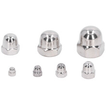 50 Stück Edelstahl-Sicherungsmuttern Set M3-M12 Reparaturbefestigungen Kit