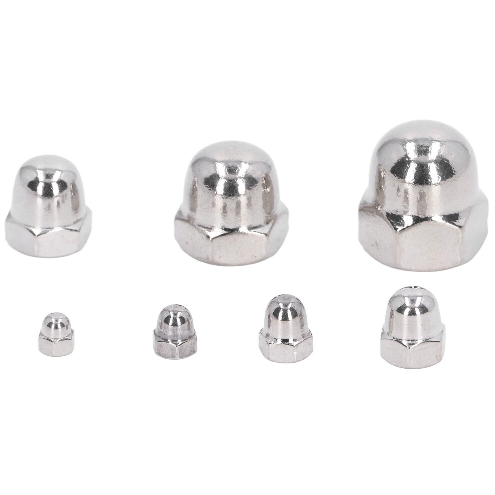 50Pcs M8 304 Stainless Steel Cap Nut Set For Repair & Maintenance 8741376377724