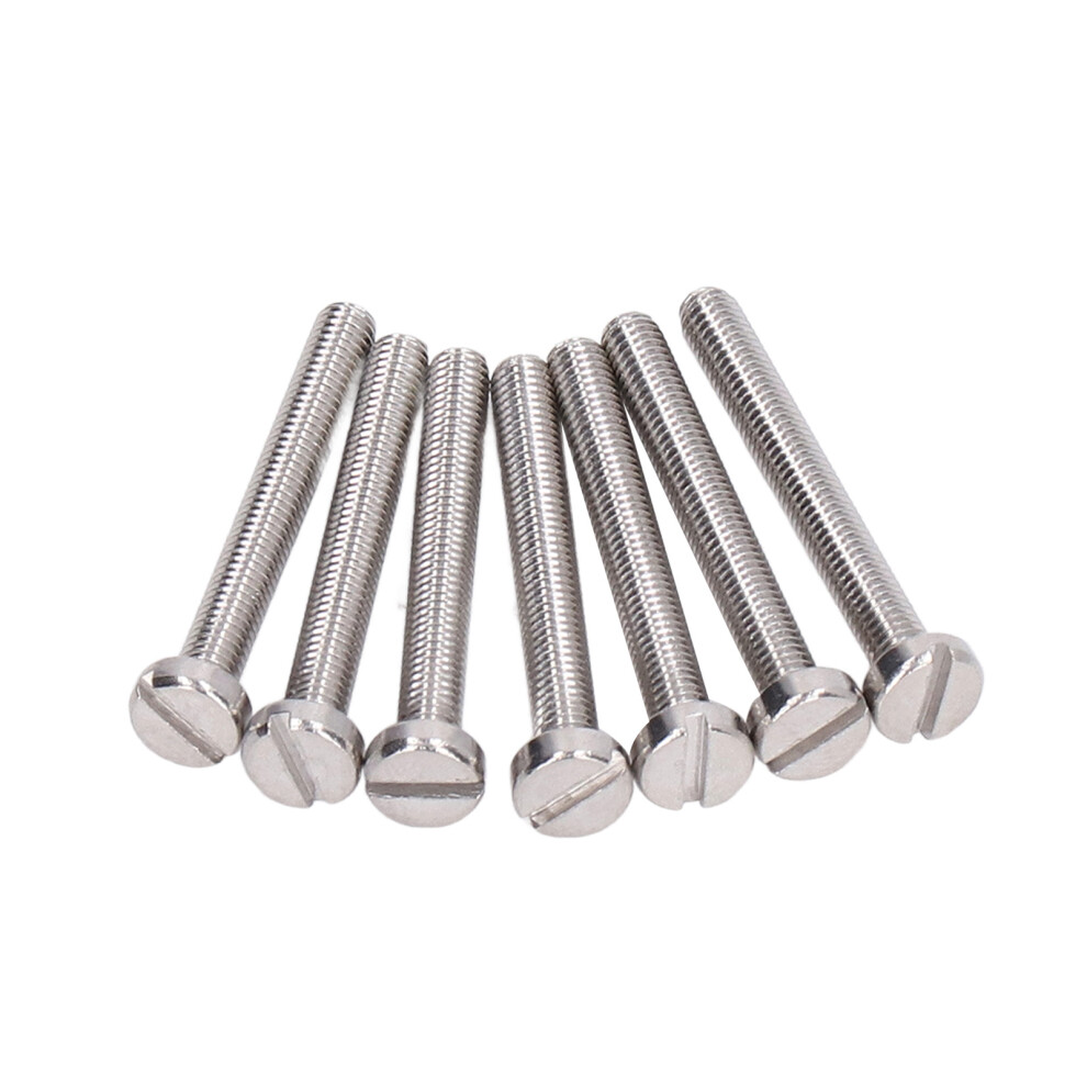 50Pcs A2-70 Stainless Steel Cheese Head Slot Screws M3x20 8161376377881